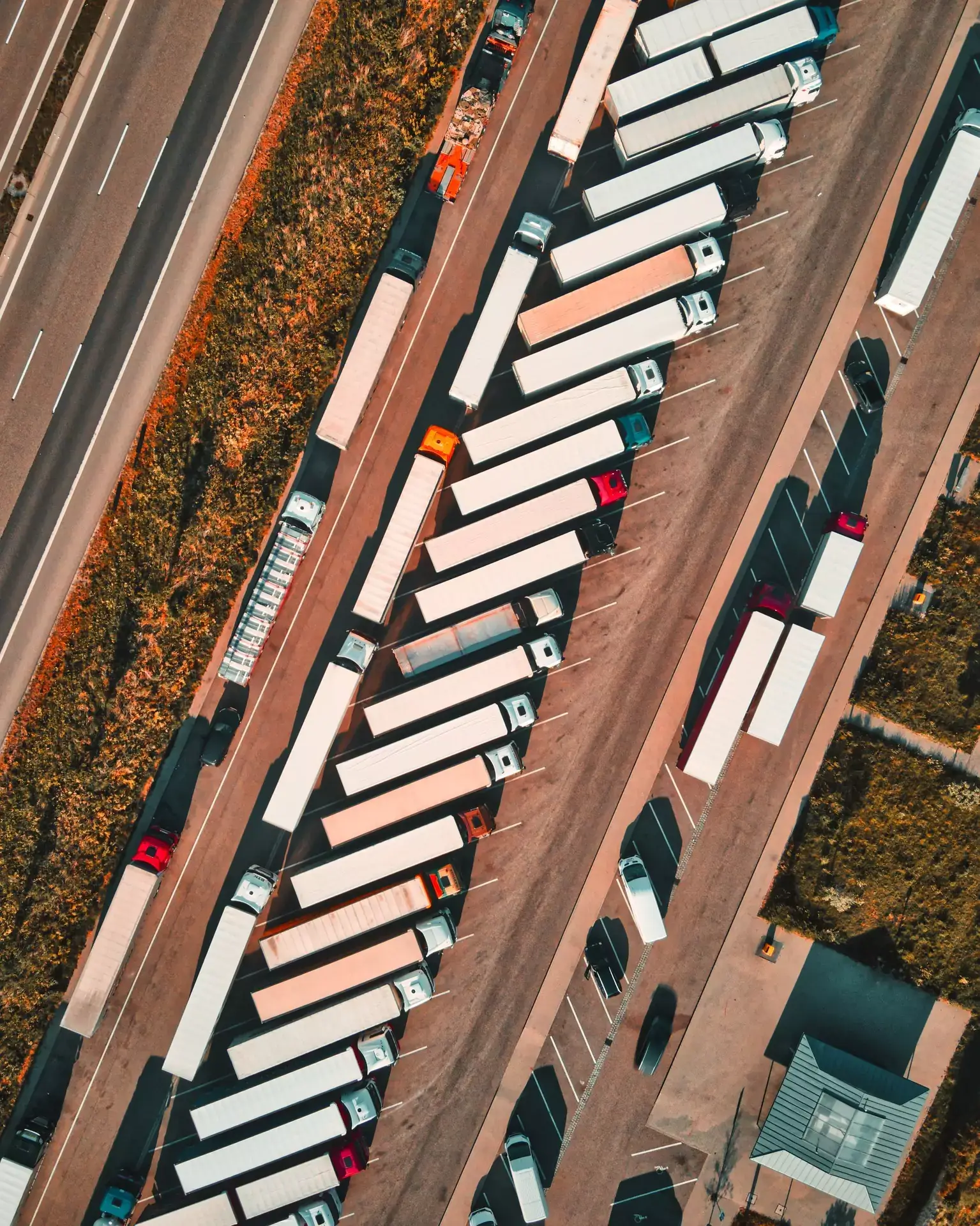 Freight Helpers carriers staged for roofing and building-material pickups